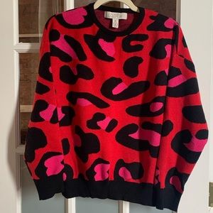 ASOS Liqourish Cheetah Print Sweater